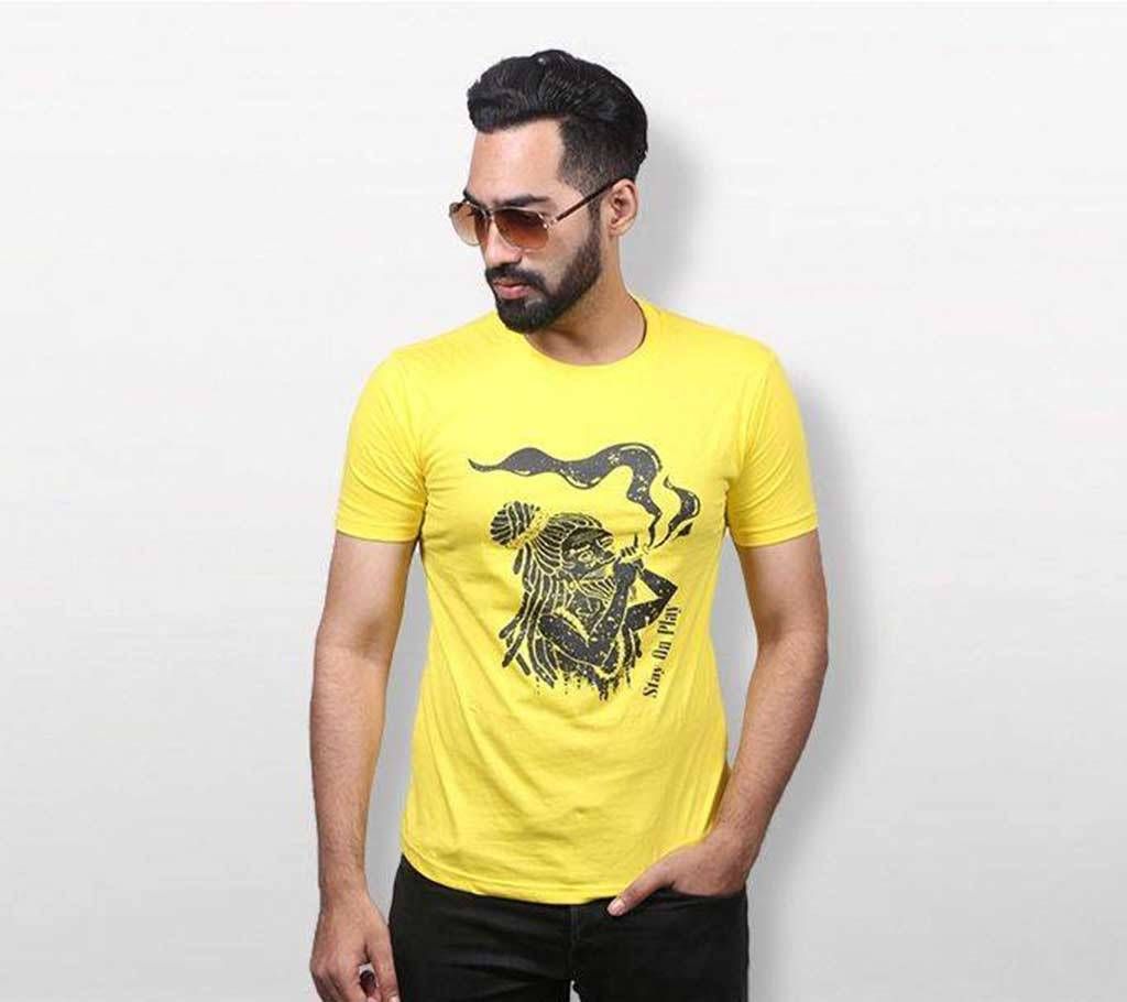 Lalon round neck cotton T-shirt for men 