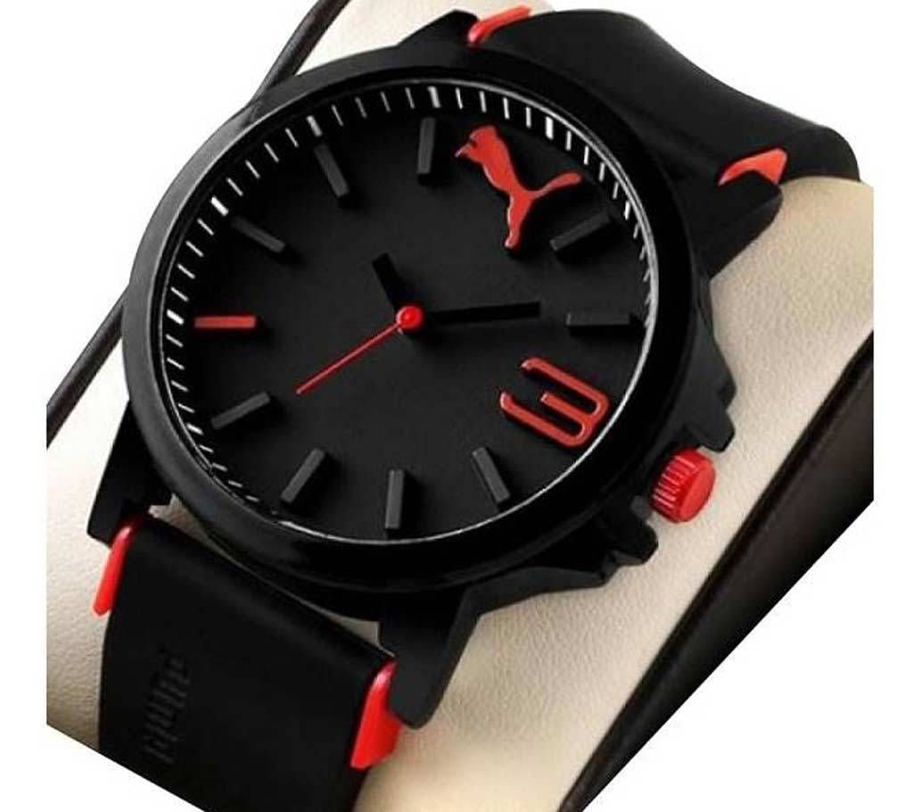 Black Red Sport Watch For Men