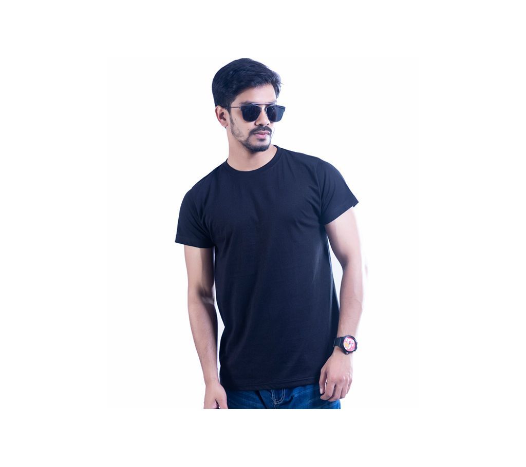 Mens Half Sleeve Cotton T-Shirt T-51