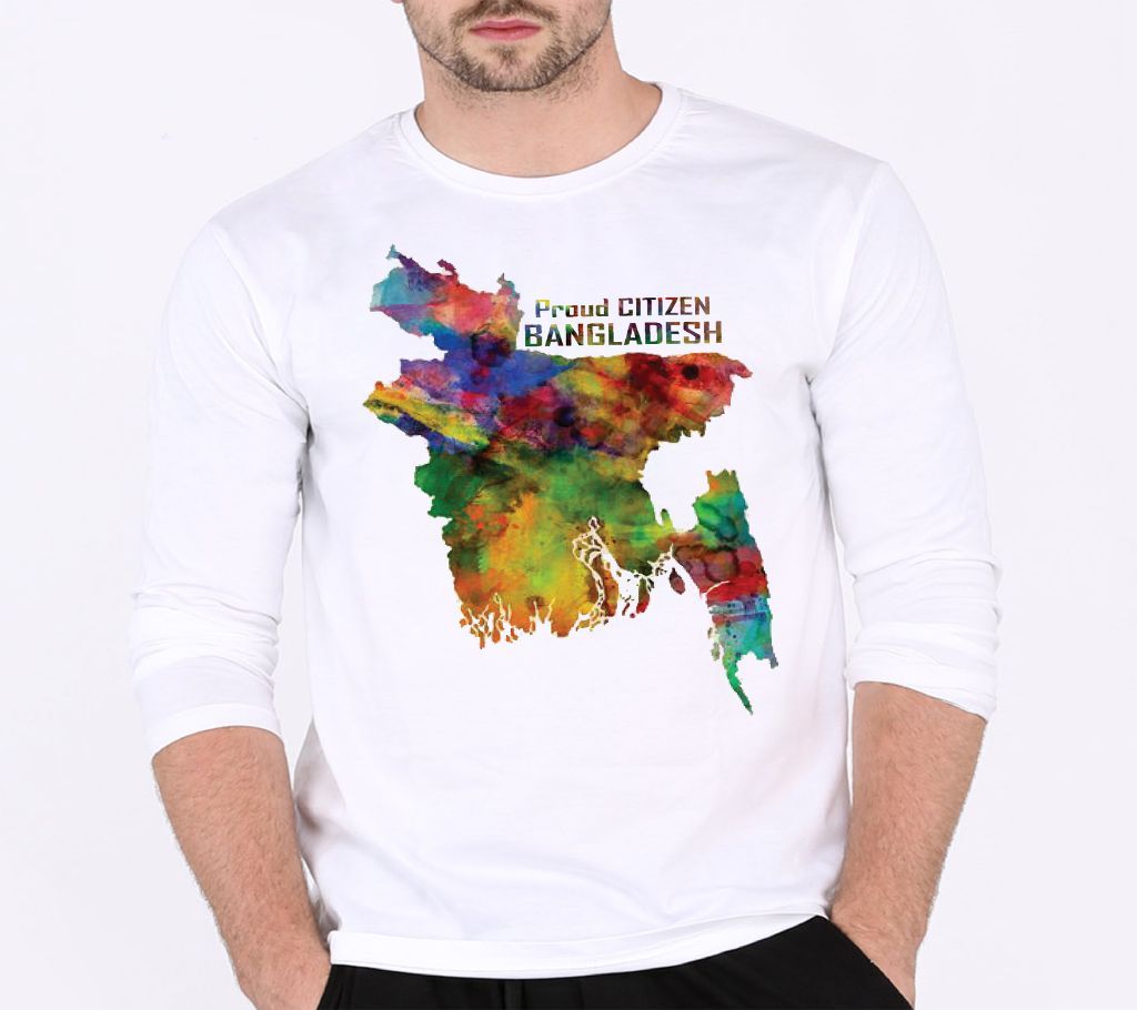 Mens Full Sleeve Stylist T- Shirt - B403- VBL