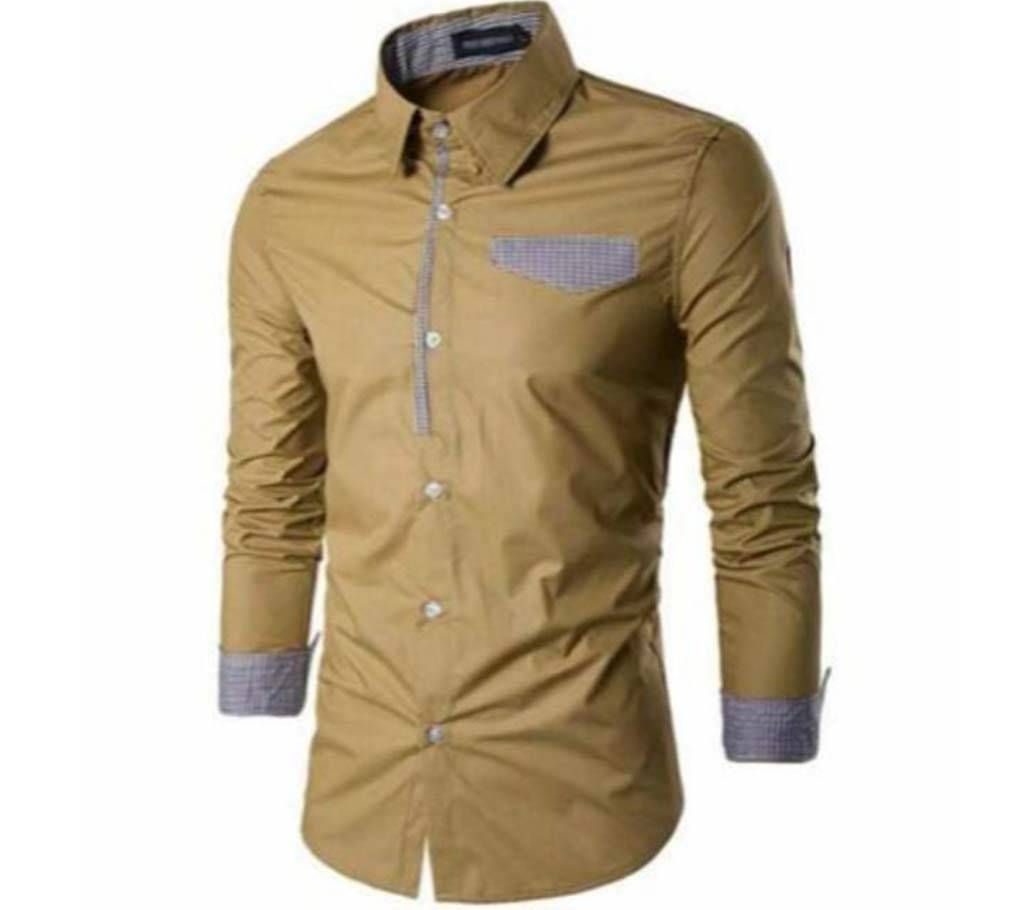 Casual Shirt For Men Biscuit  Upf