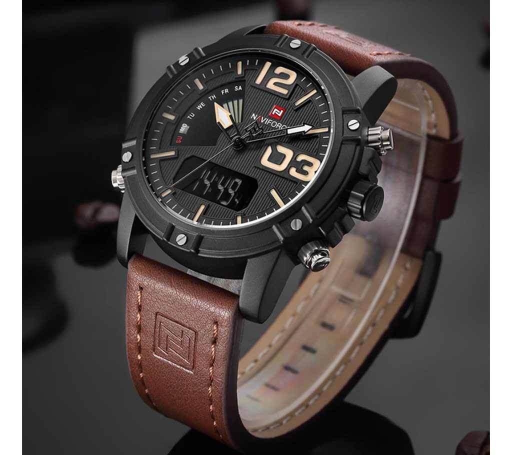 Naviforce Band Dual time Wrist Watch