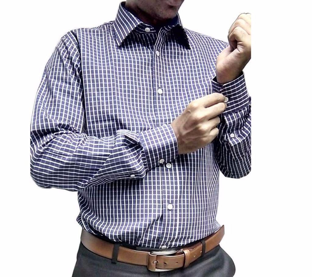 Men's Full sleeve Formal Check Shirt
