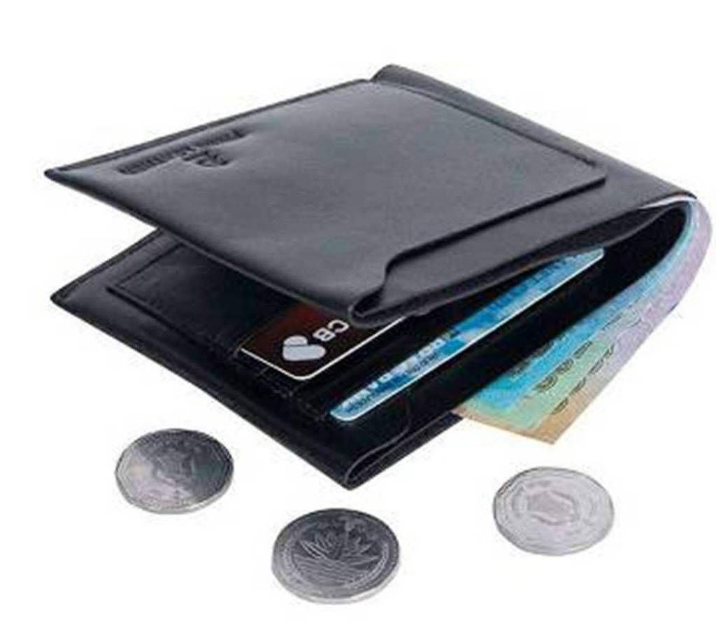 Gentlemen's regular shipped PU leather wallet