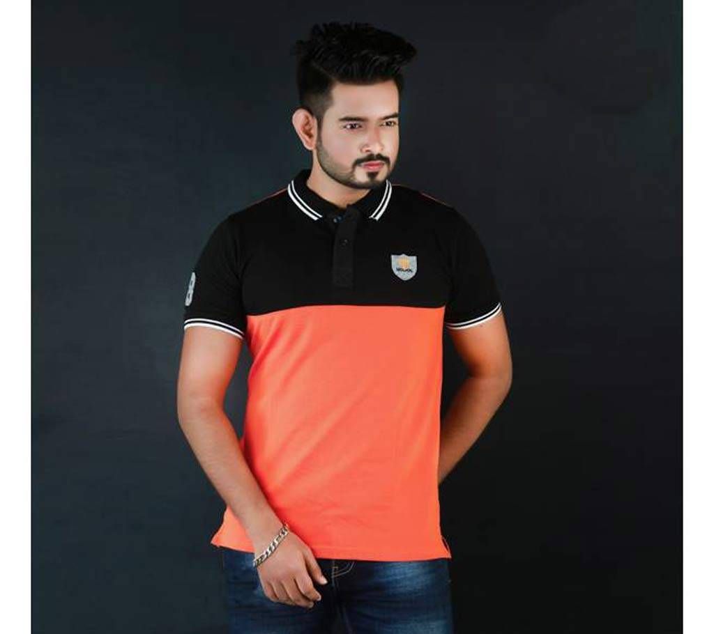 Menz short sleeve polo shirt multi color 