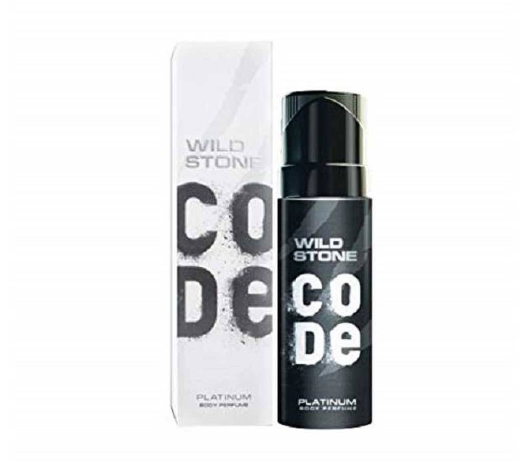 Wild Stone Code Platinum Body Perfume, 120ml - India