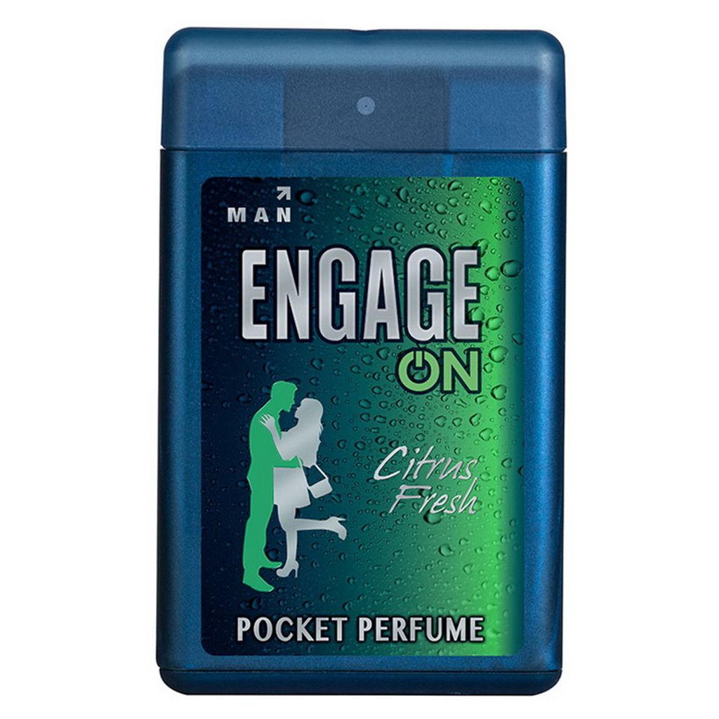 Engage Men's Citrus Fresh Pocket Perfume-18ml (India)