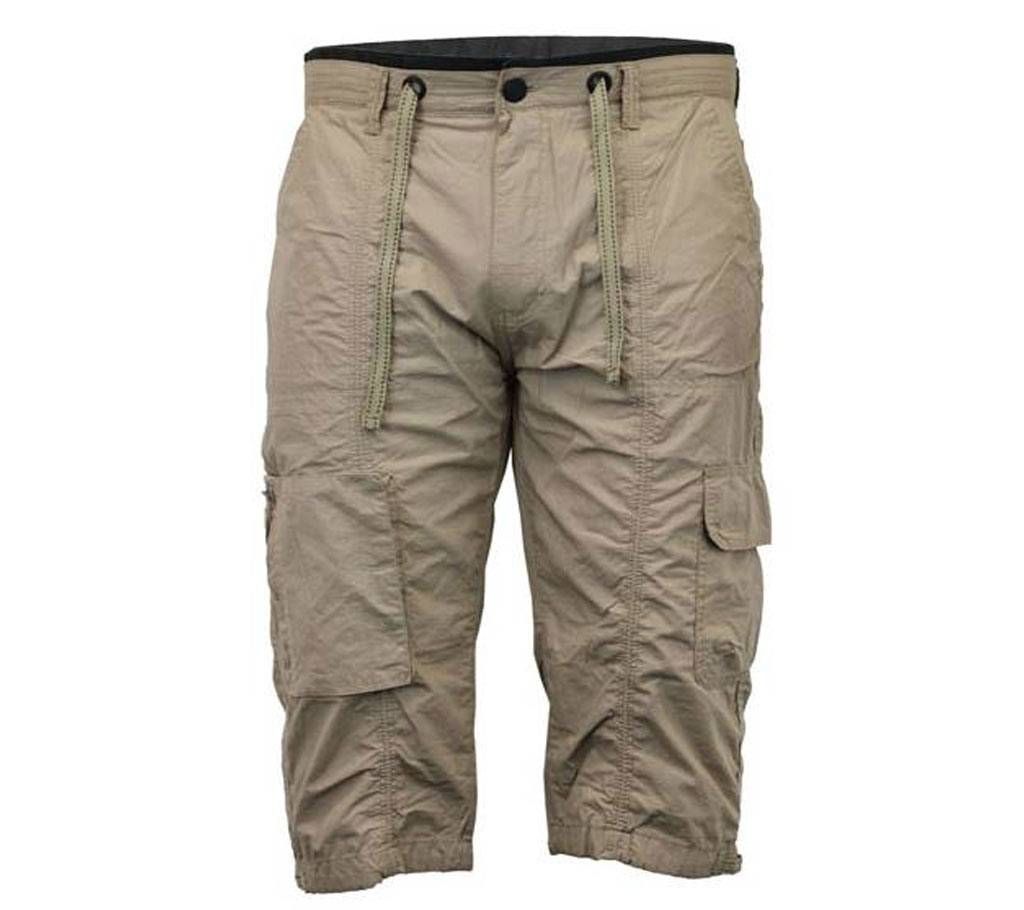 Cotton Three Quater Pants For Men