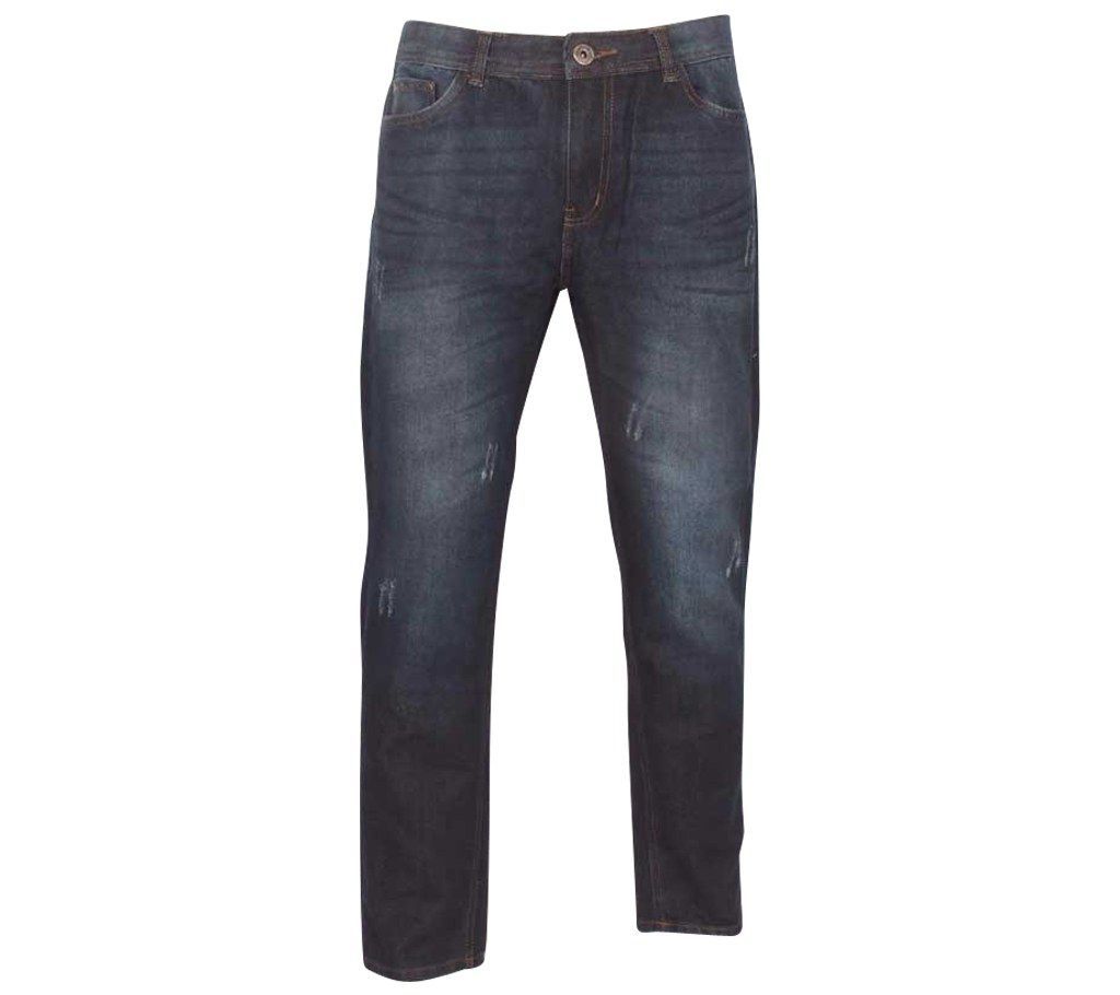 Alcott Semi Narrow Scratched Jeans Pants