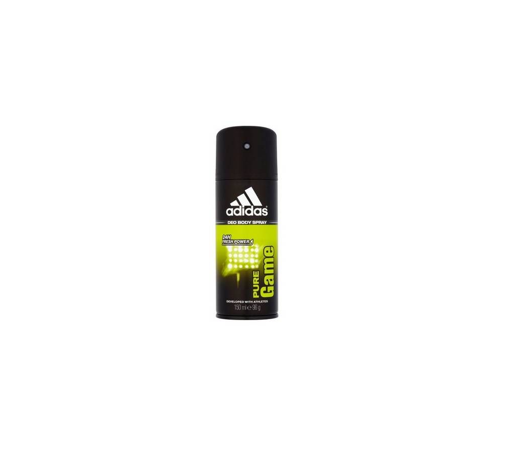 adidas beo body spray pure game 150ml spain