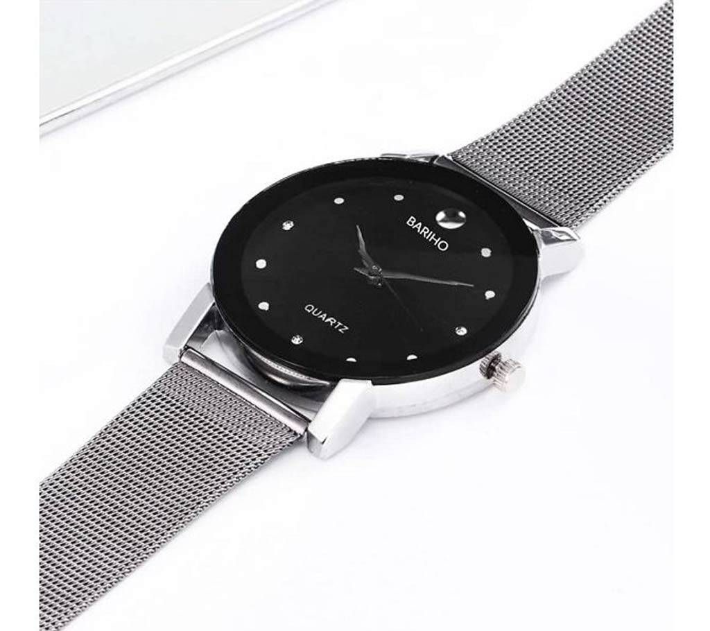 Fashionable Mens Watch Silver  B24-Copy 