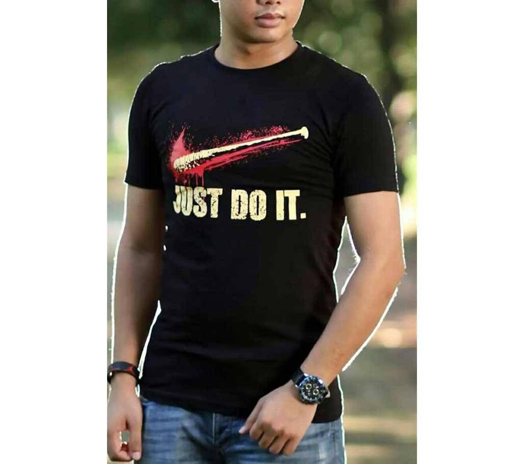 Just Do It Gents Cotton T-shirt