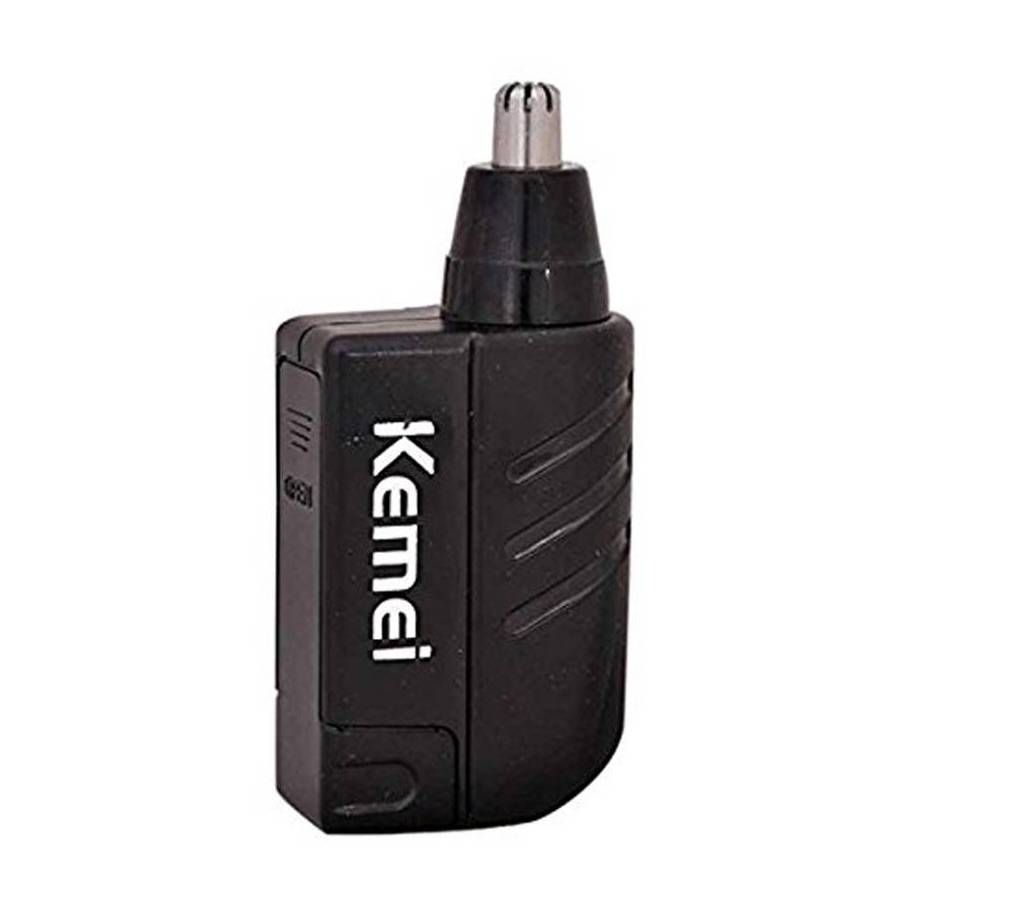 Kemei km-021 Cordless Trimmer for Men  (Black)