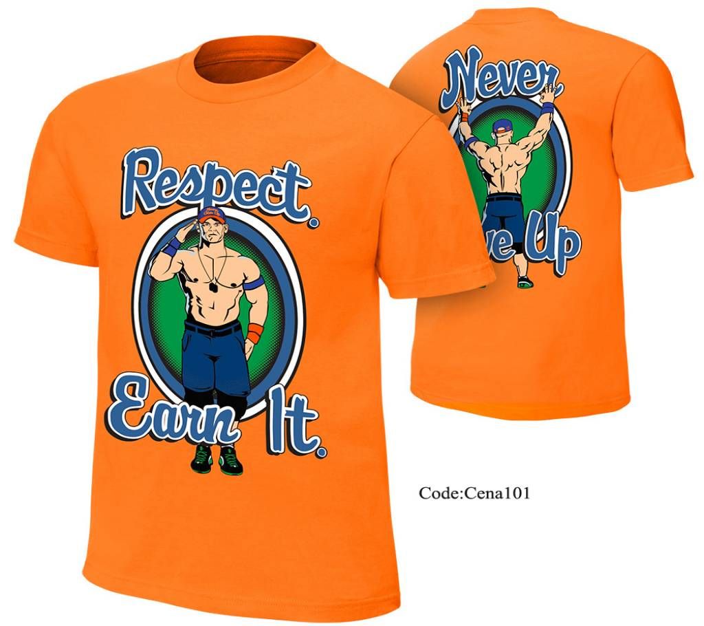 John Cena Orange  T Shirt
