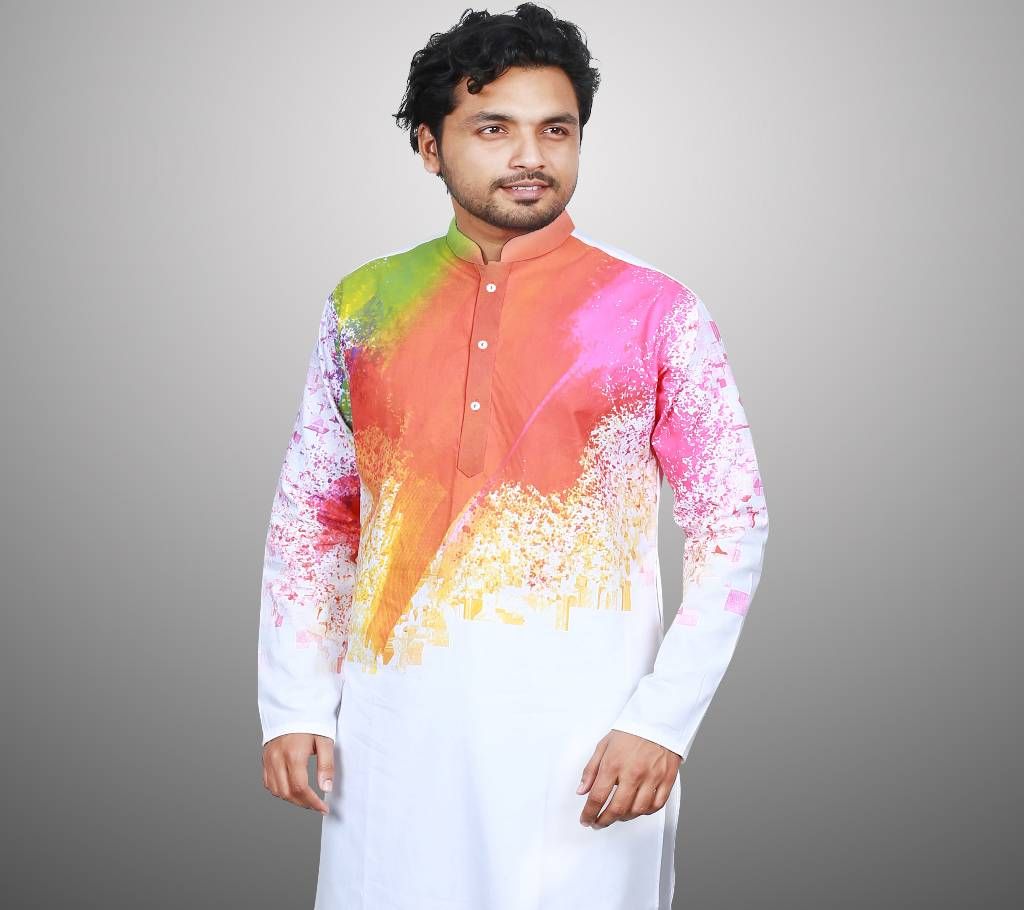 Colorful Boishakhi Panjabi