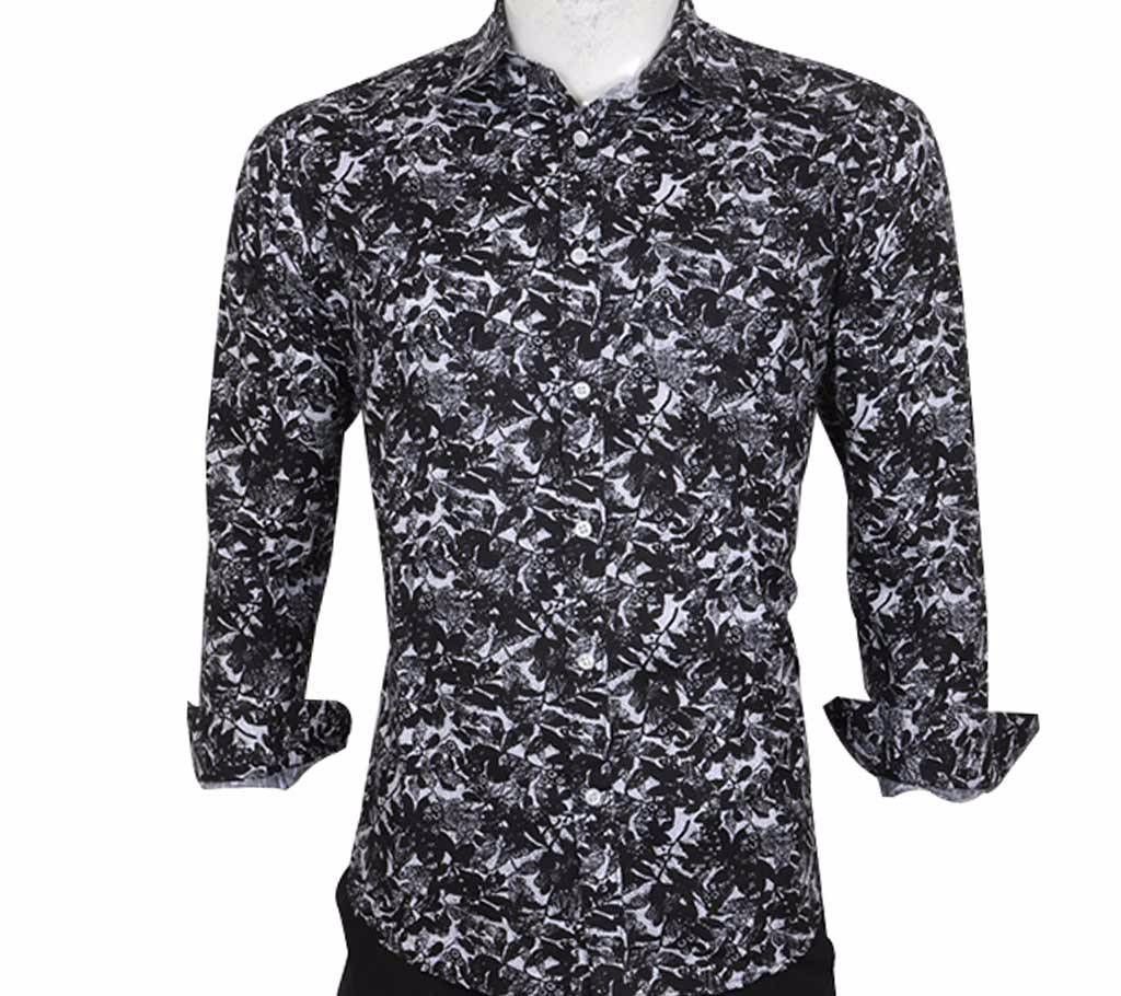 Gents Printed Cotton Casual Shirt