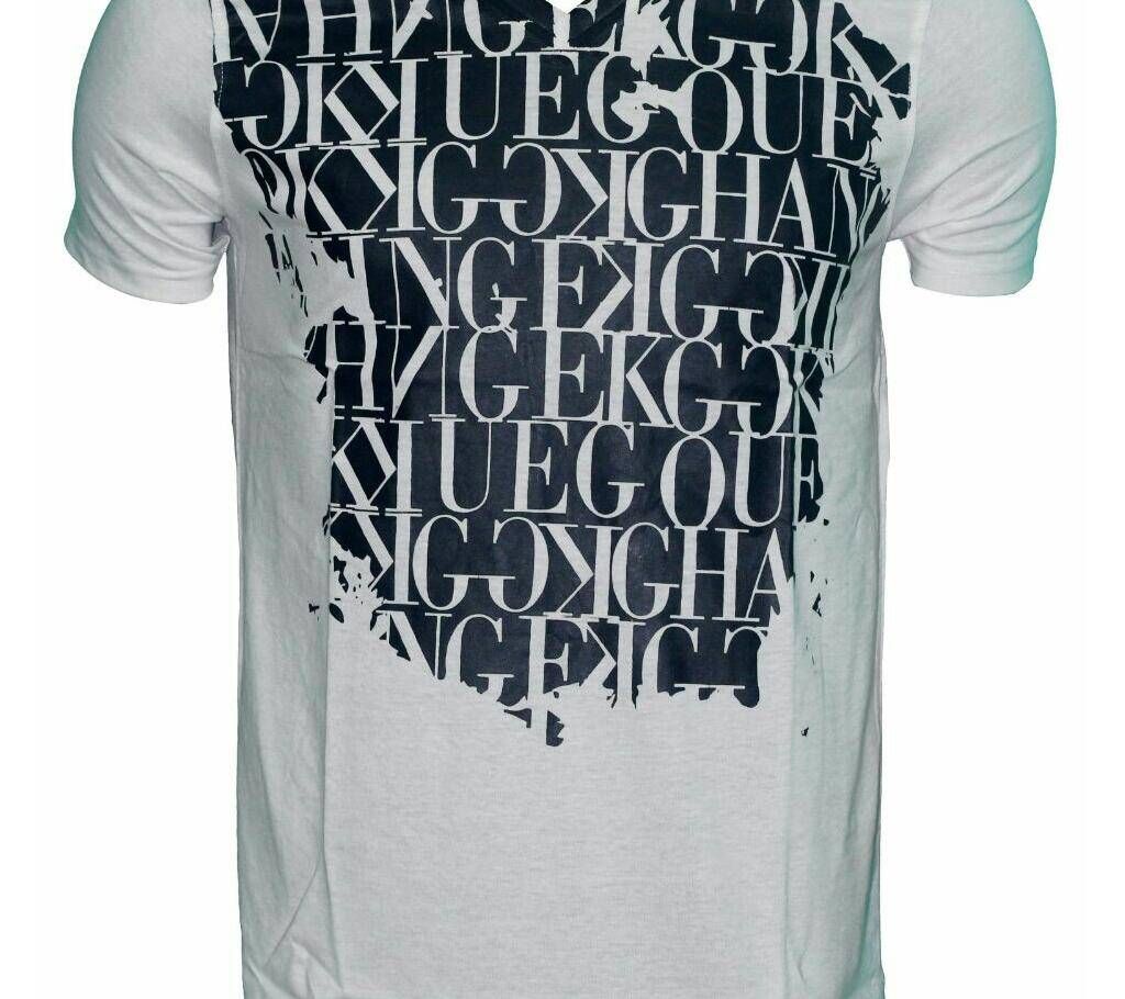 Half Sleeve Cotton T-Shirt Men