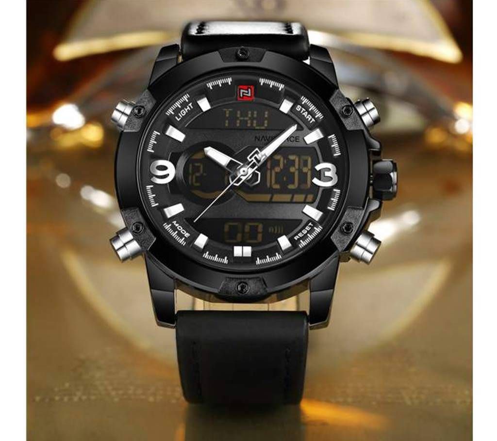 Naviforce Eid Collection NF9097  Dual Display Analog and Digital watch
