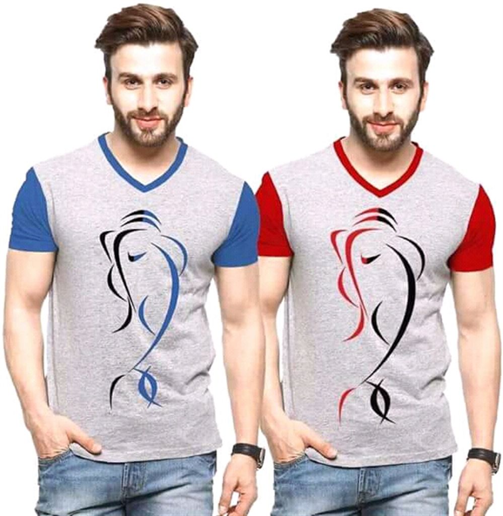 Mens Cotton T-Shirt (2 piece)