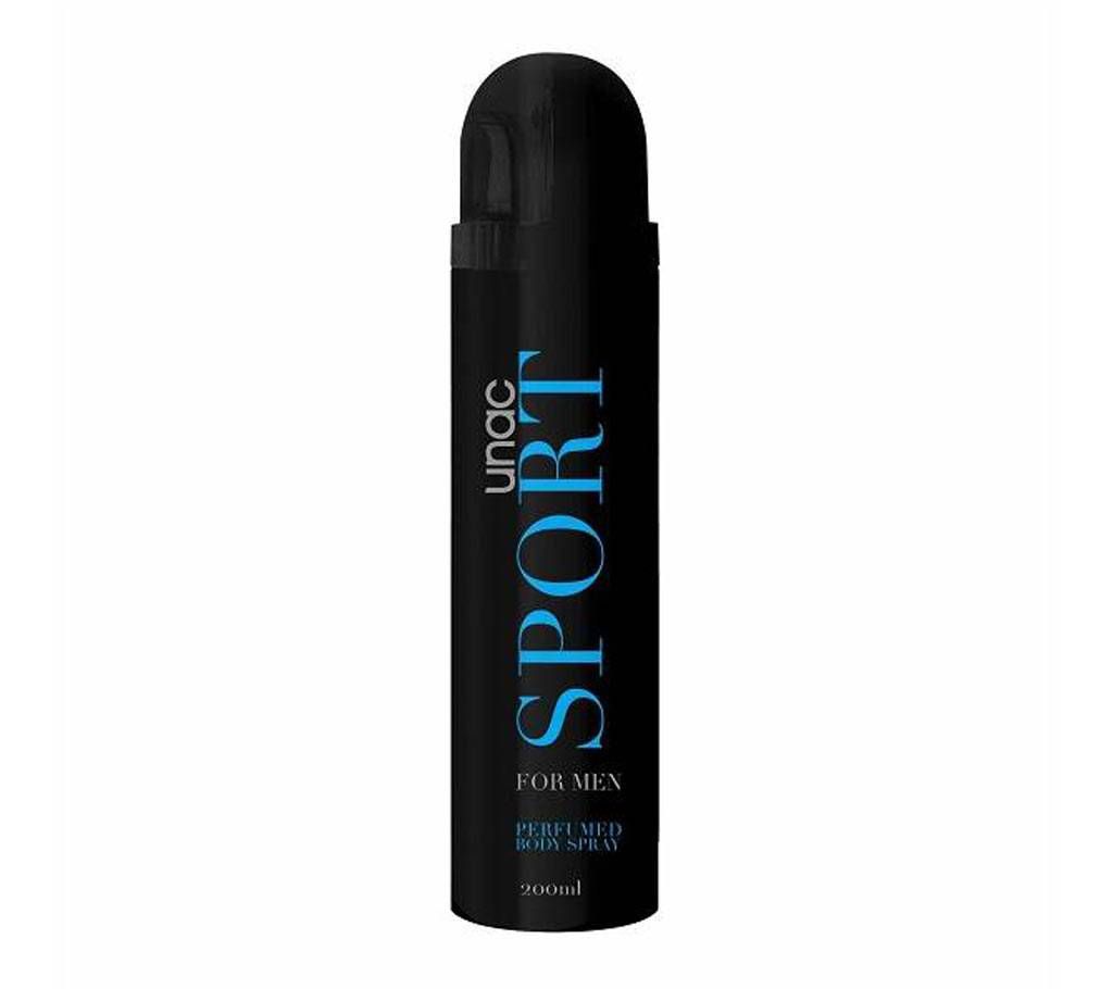UNAC Sports Gents Body Spray 200ml Turkey
