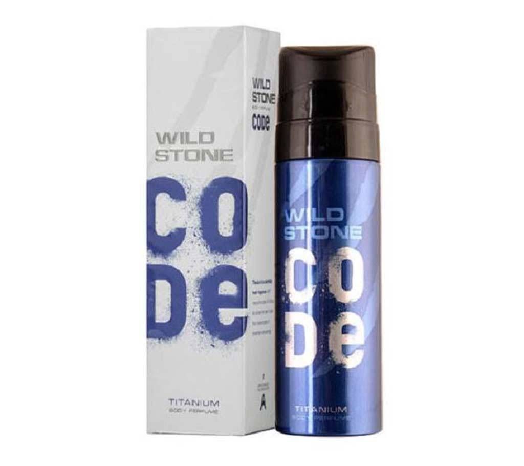Wild Stone Body Perfume Code Titanium 120ML - India