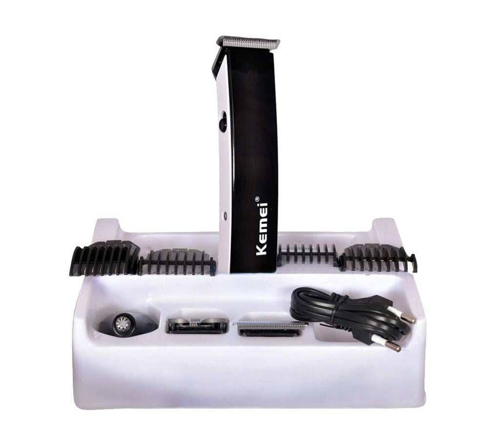 4-In-1 Grooming Trimmer/Clipper Set KM-3580 - Black