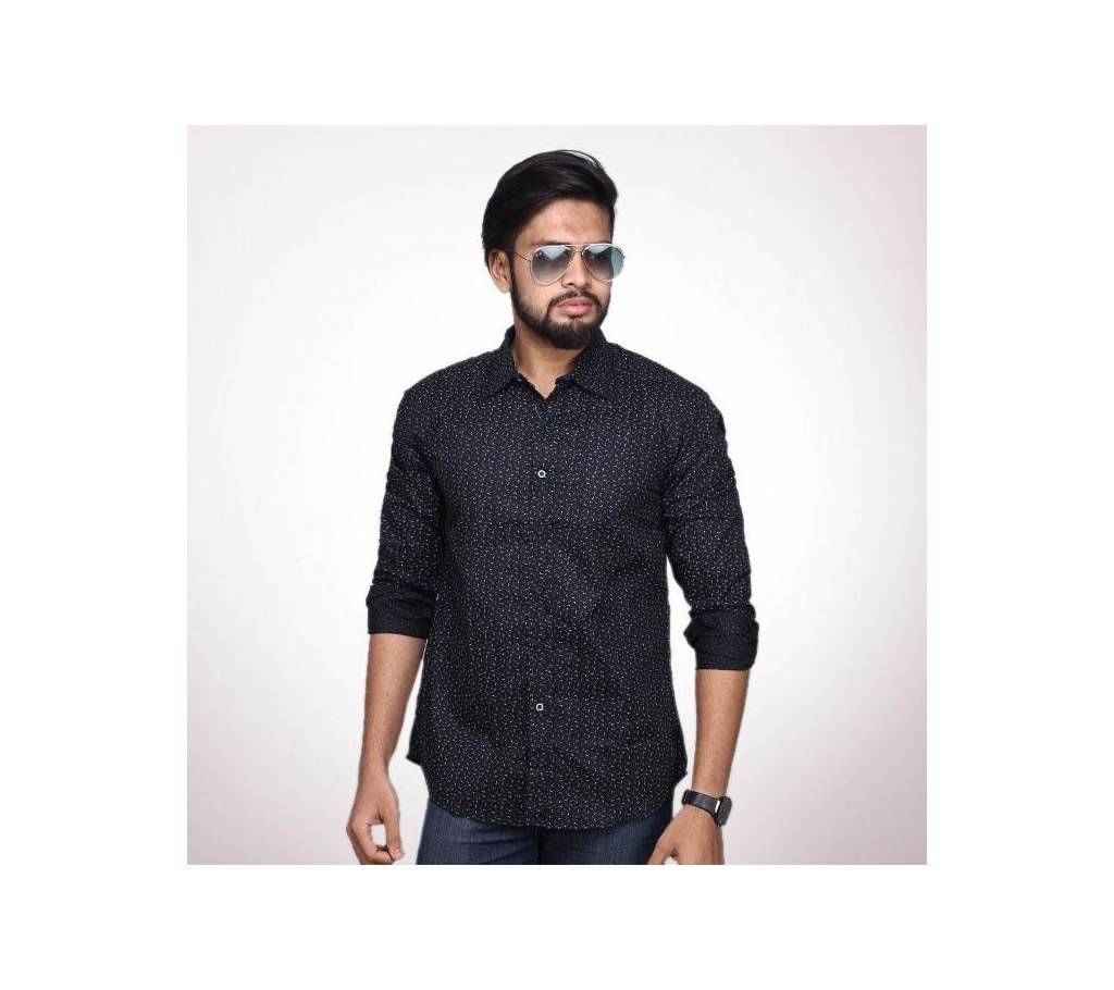Black cotton Shirt