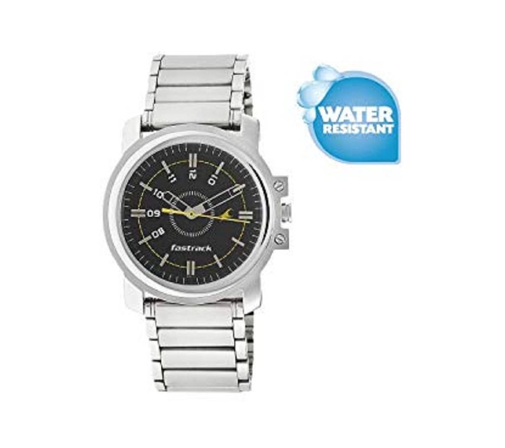 Fastrack Economy Analog Black Dial Men's Watch-NG3039SM02C
