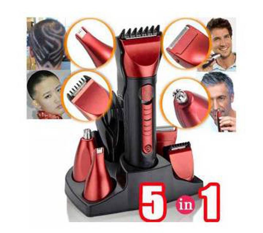 KEMEI-KM-8058 5 IN1 HAIR & SHAVER TRIMMER