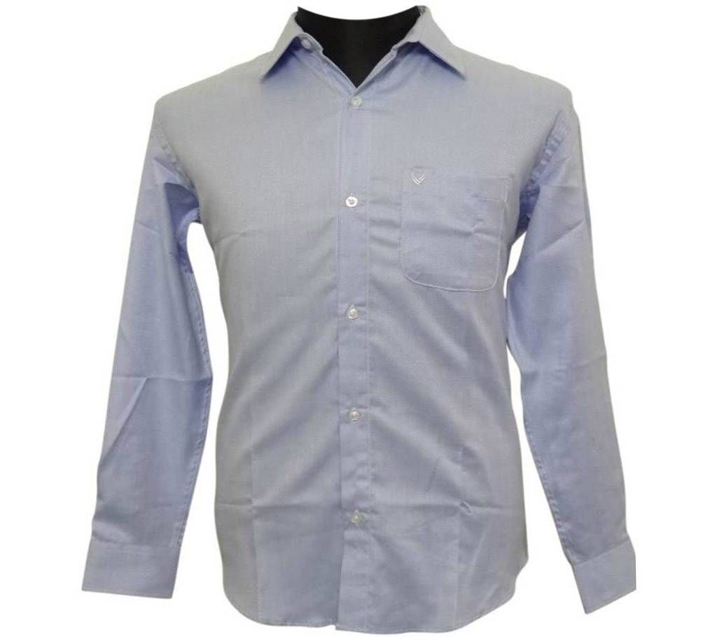 Blue Herringbone Shirt