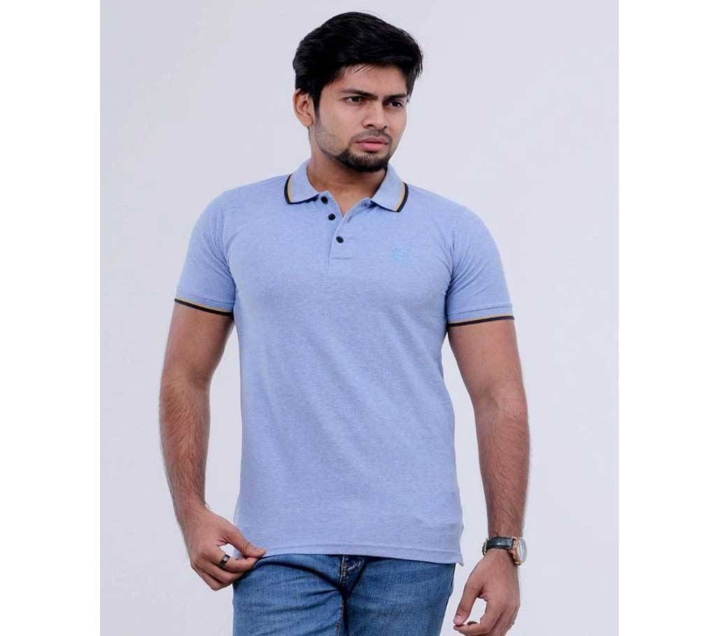 Half Sleeve Cotton Mens Polo T-Shirt