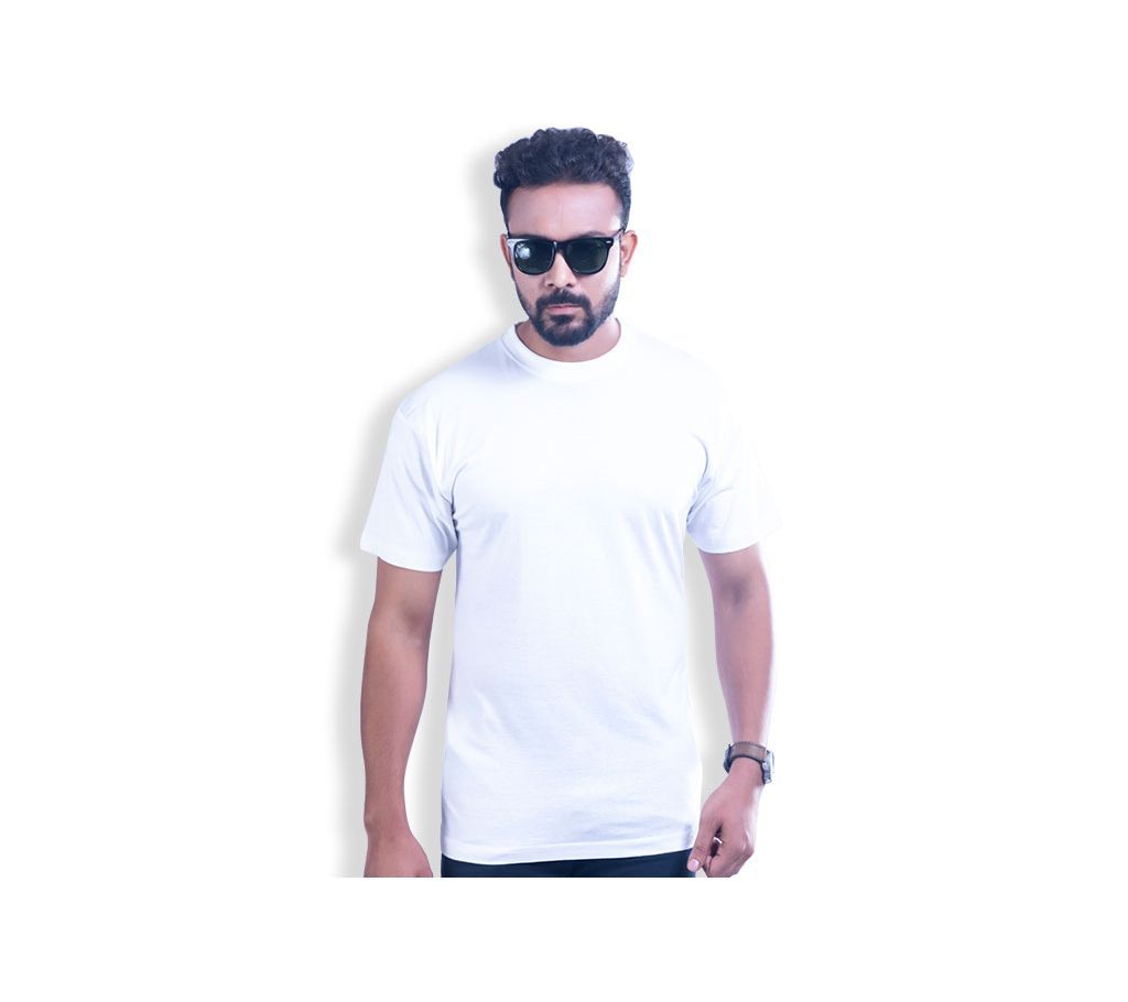 Mens Half Sleeve Cotton T-Shirt T 54