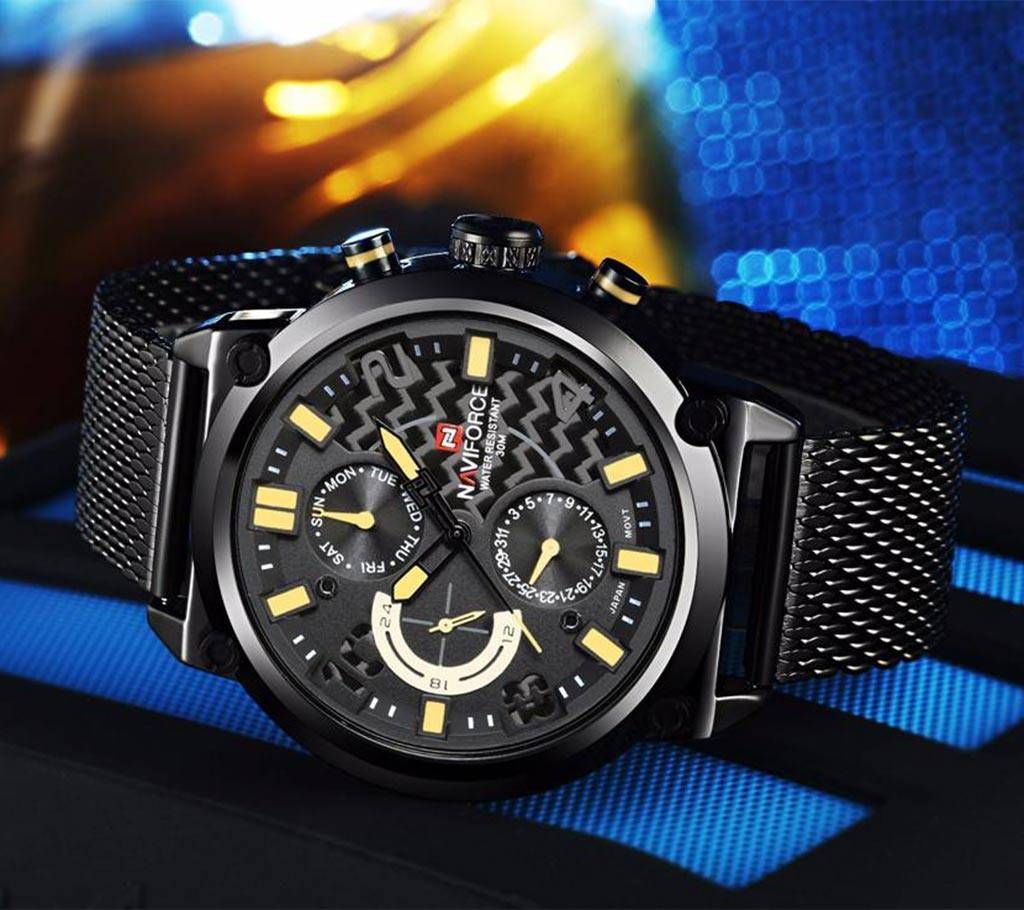 Naviforce Chronograph Men Sports Watch