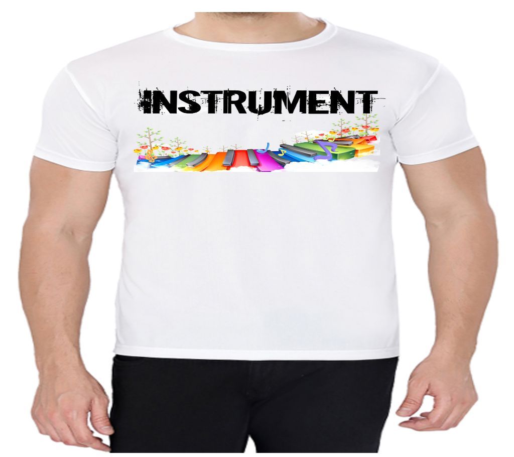 Instrument - Half Sleeve T-shirt For Men