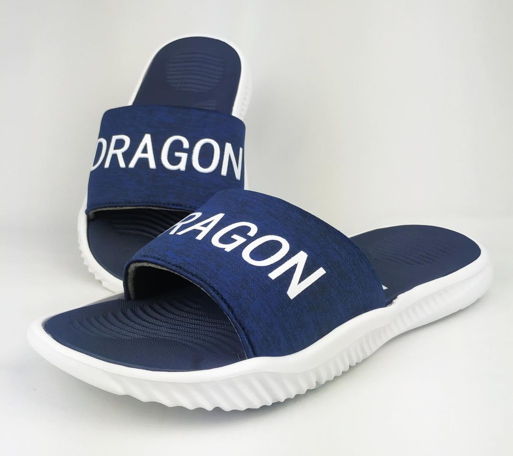 Slides Slipper| Slippers Sandals for Men| Top new Collection High sole Blue Dragon