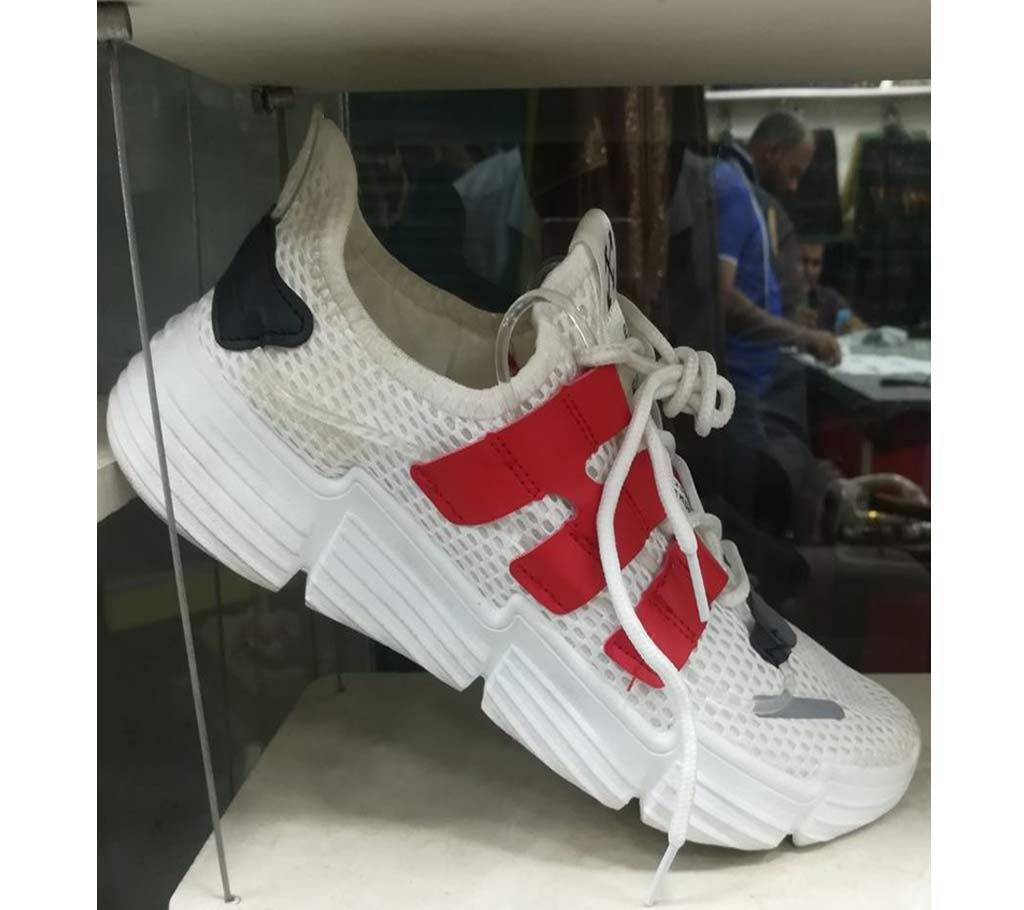 Mans Casual Shoes white