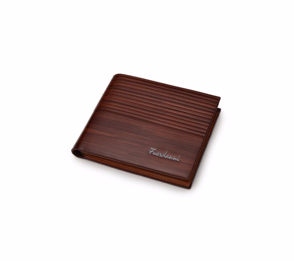 PU Leather Embossing Credit Card Money Bifold Wallet