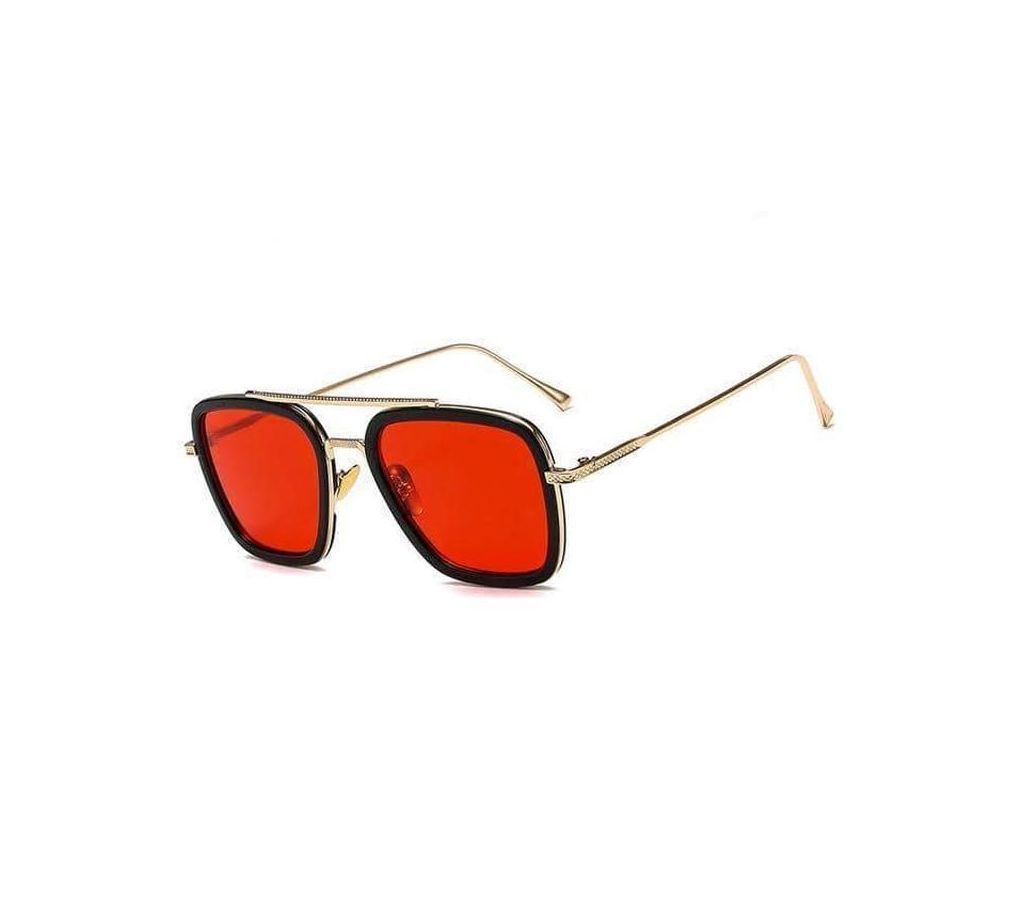 Red Vision Tony Stark Iron Man Cutout Sunglass for Men  SKA1