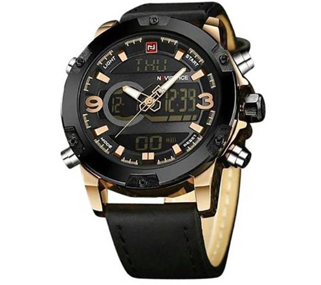 NaviForce MW05 PU Leather Wrist Watch For Men