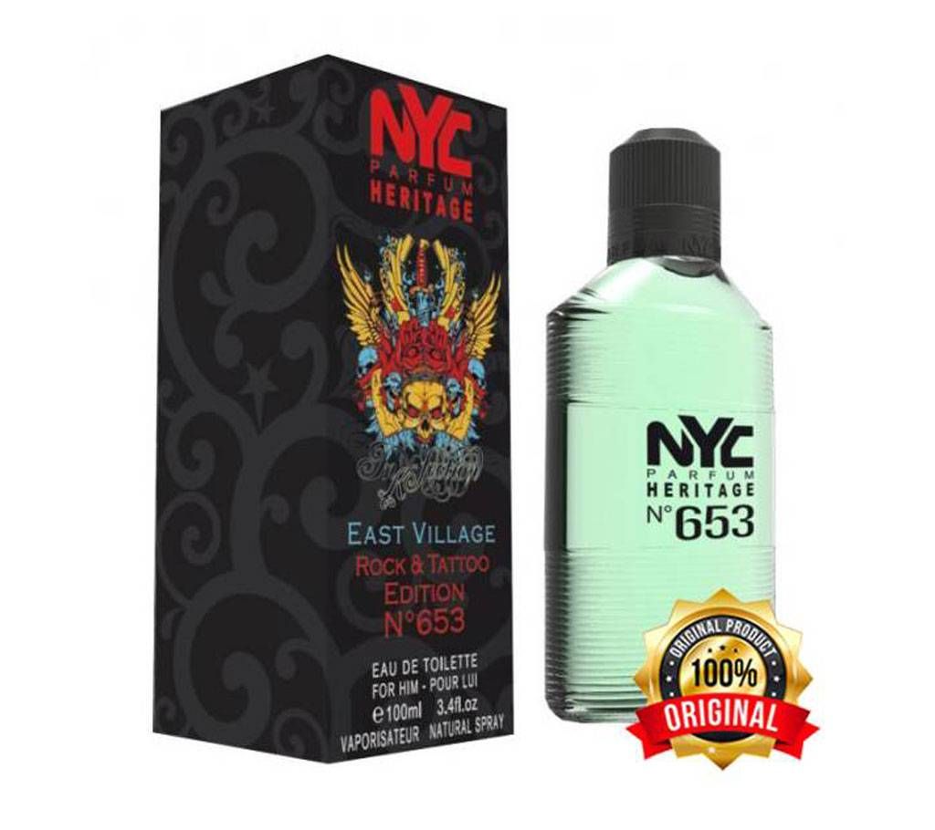 NYC (Made in USA) East Village EDP No-653 for MEN