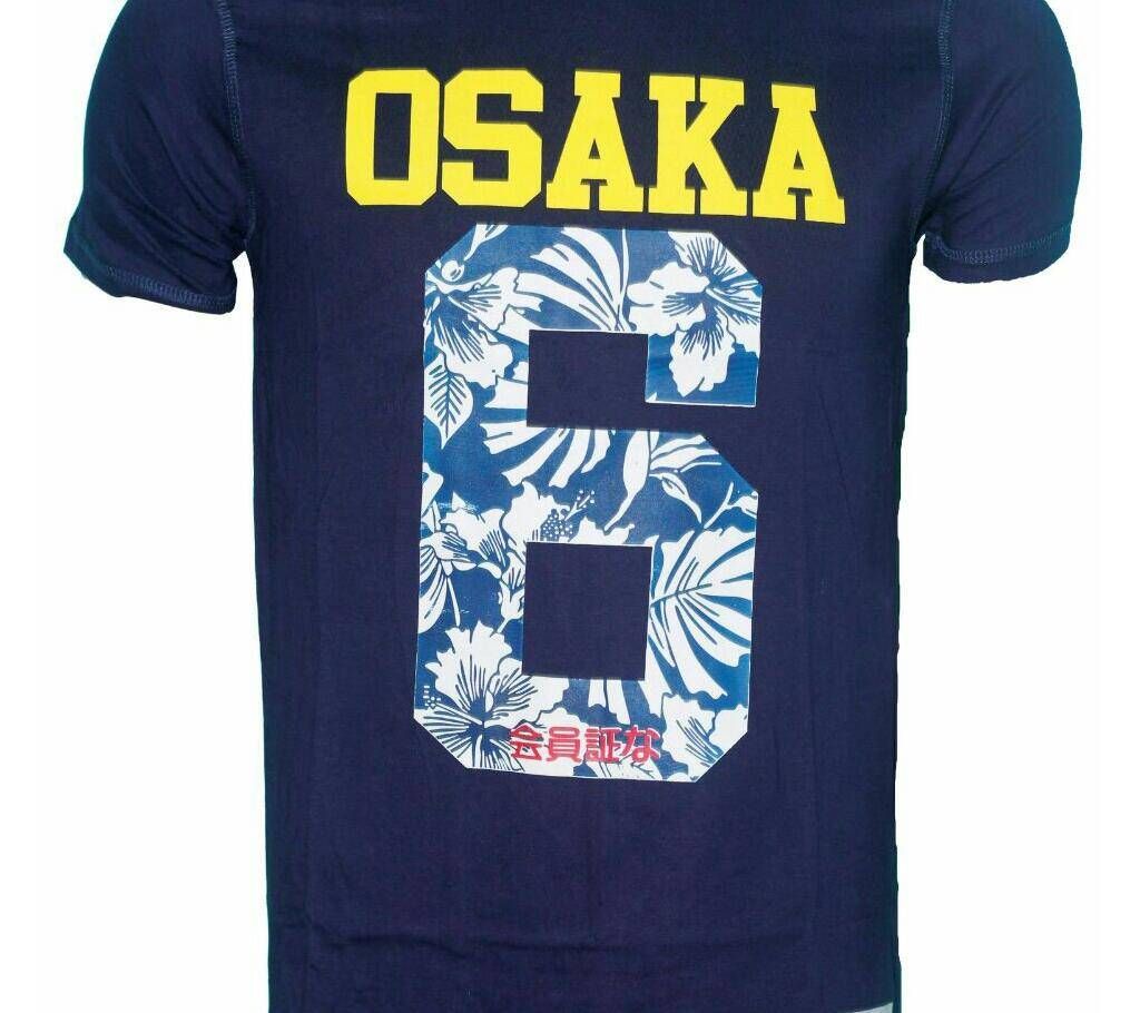 OSAKA Half Sleeve Cotton T-Shirt Men