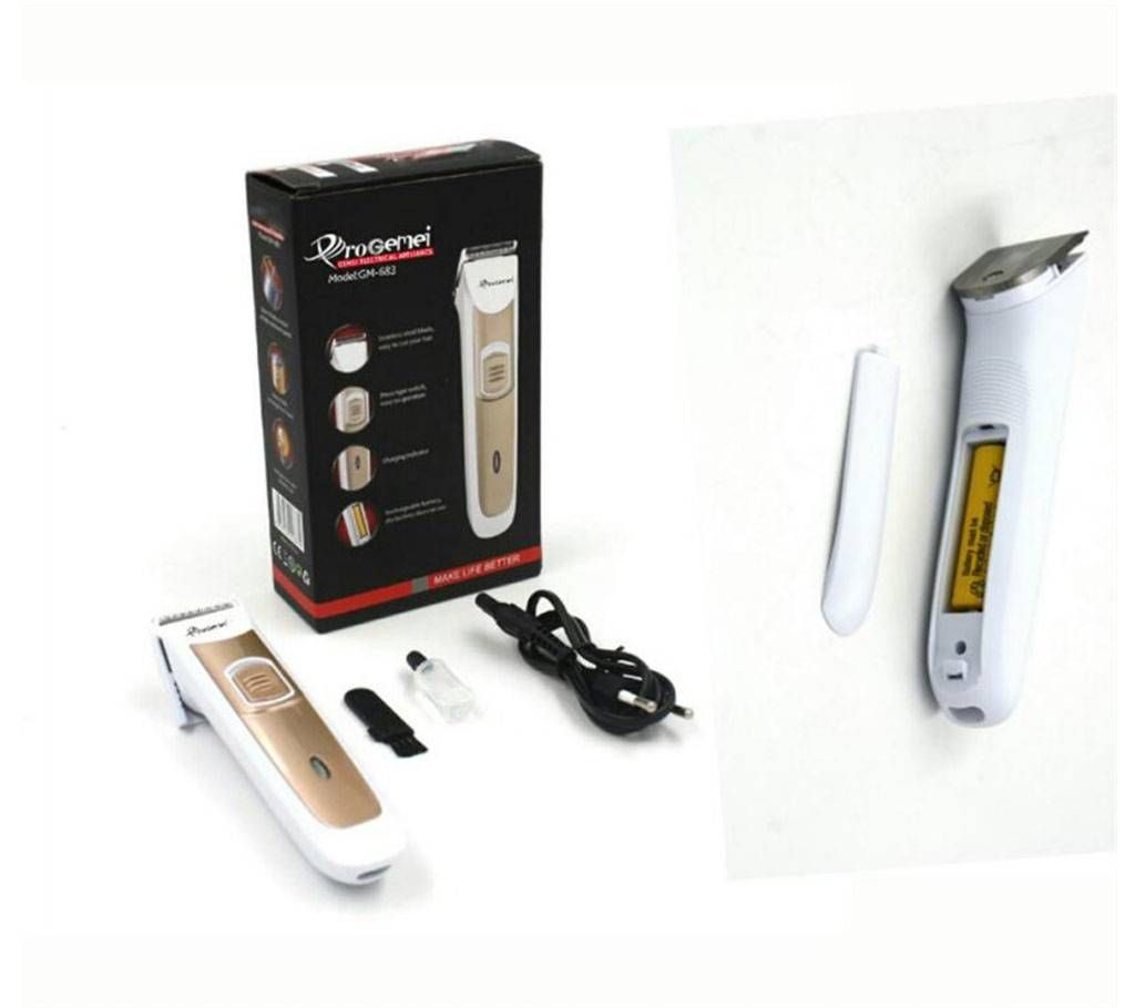 Gemei GM-683 Rechargeable Beard Trimmer