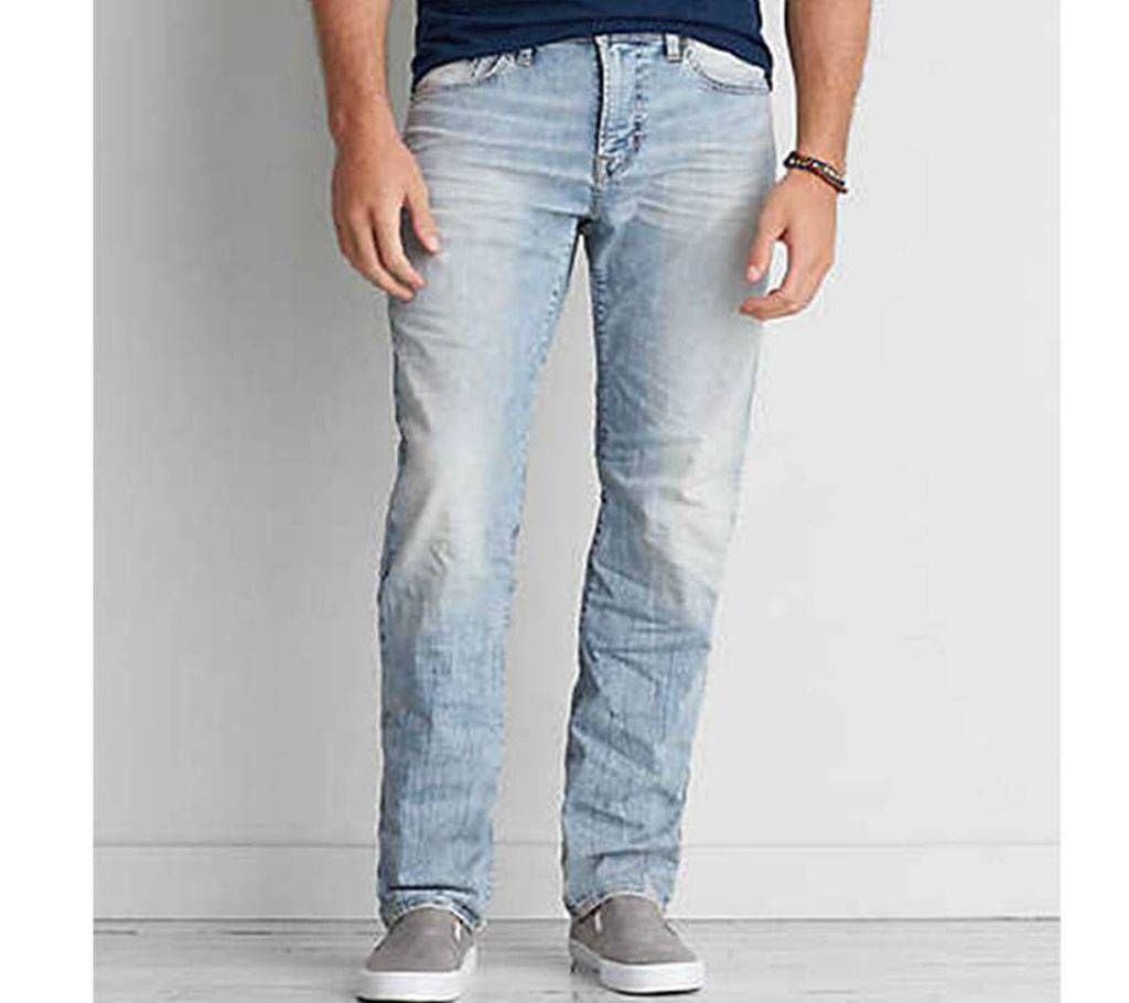 Sky Blue Denim Jeans pant for Men