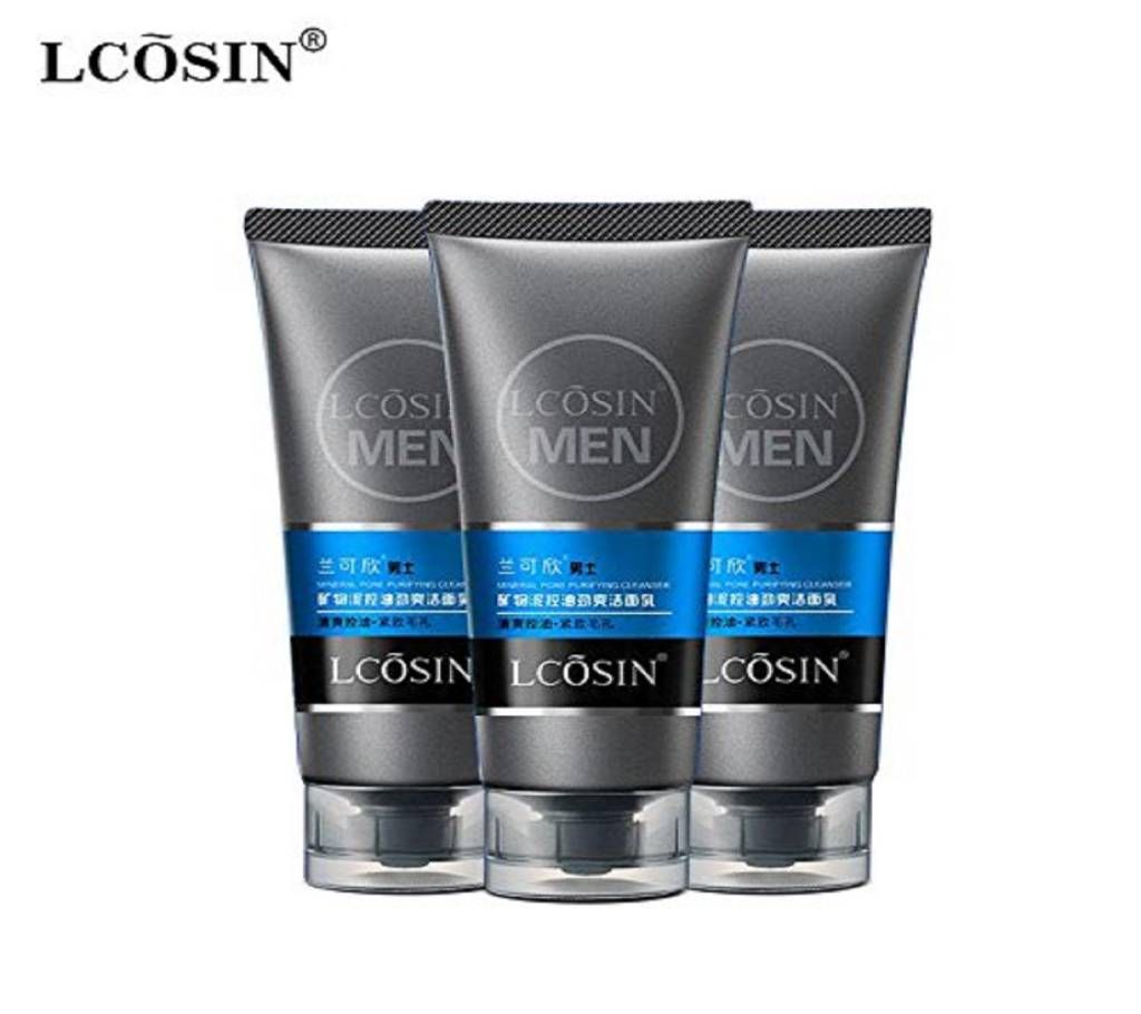 LCOSIN Man' s Cleanser MINERAL PORE PURIFYING CLEANSER