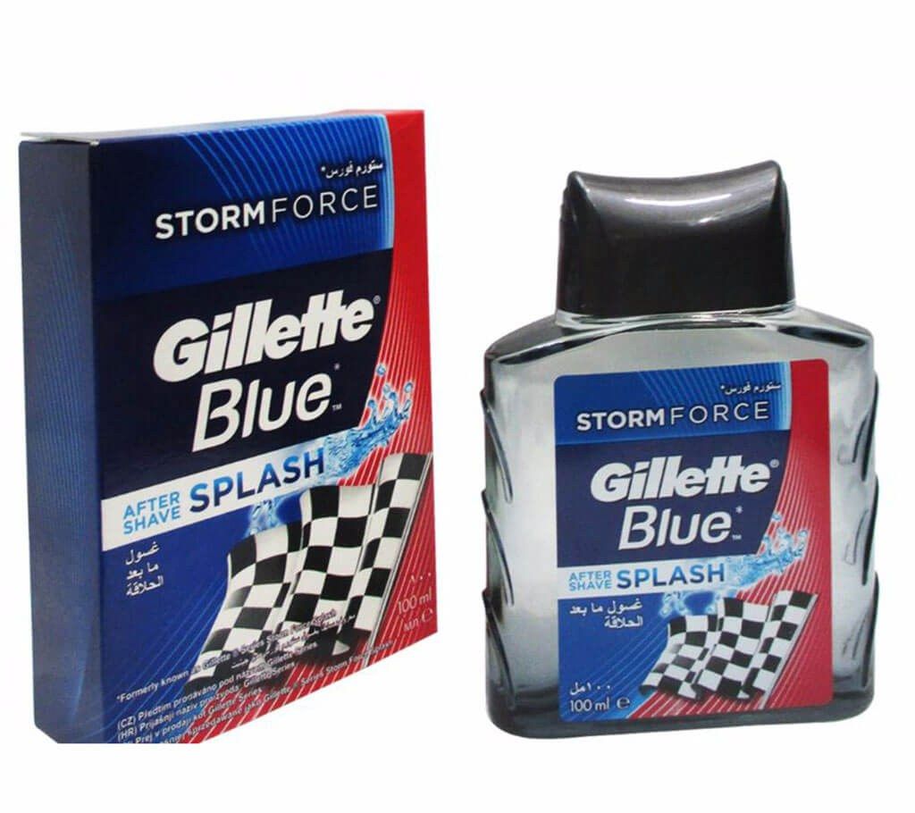 Gillette Blue After Shave- Splash