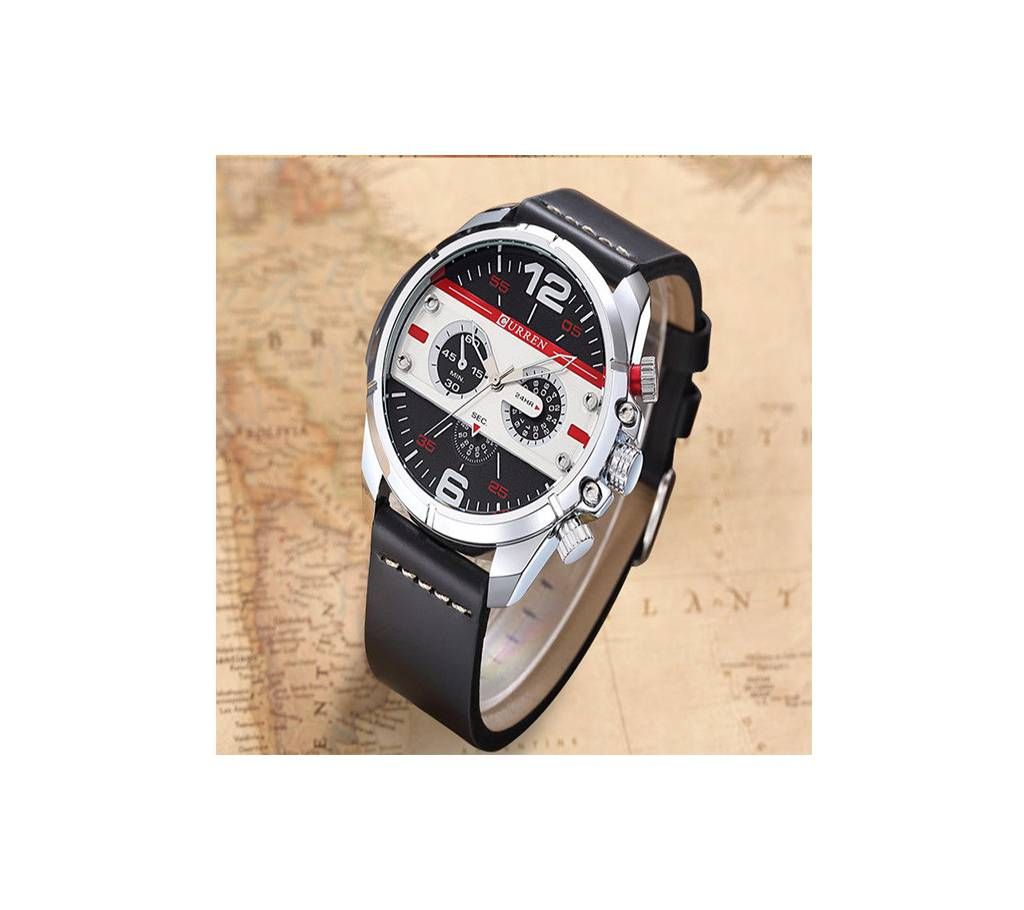 Curren Business Casual Leather Watch