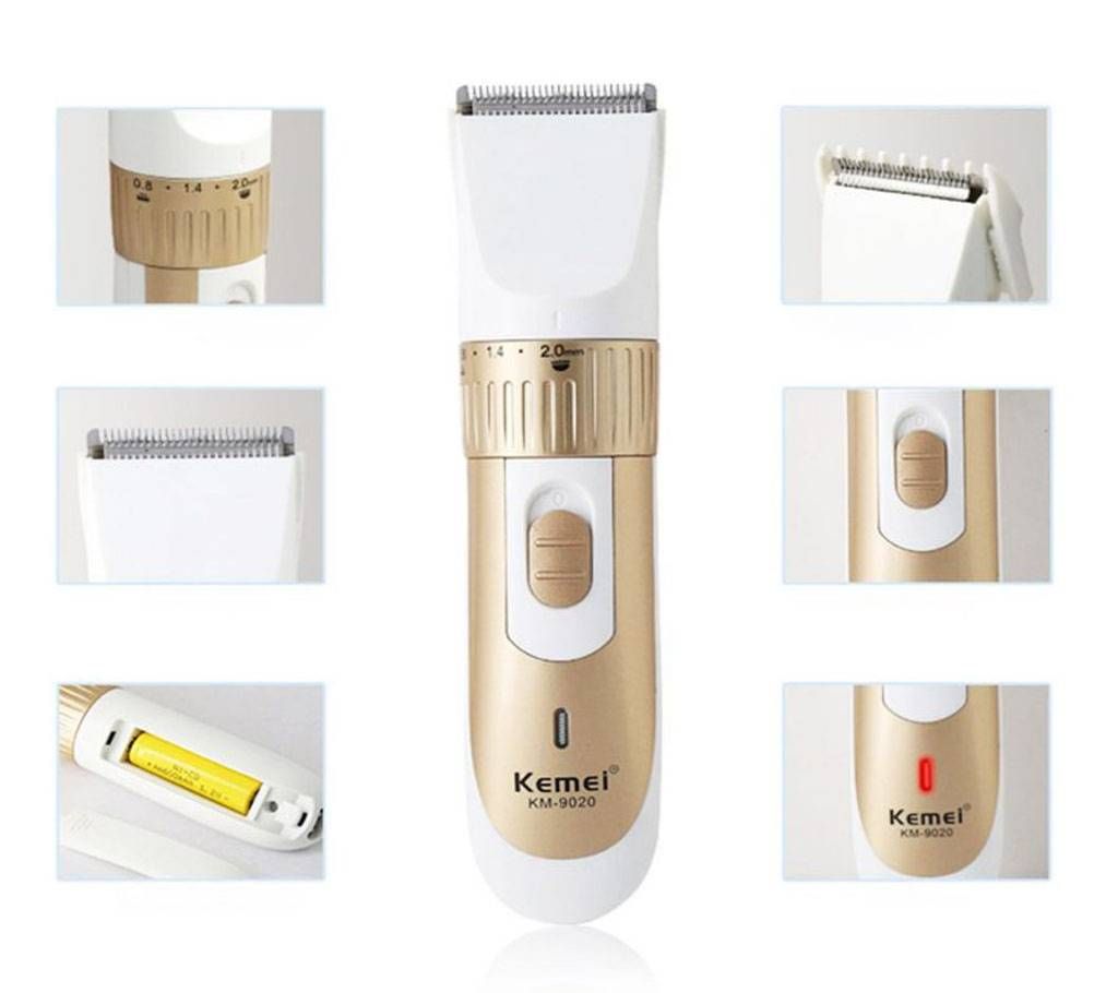 kemei km-9020 Rechargeable Electric Shaver Adjustable Beard Hair Clipper Trimmer Kit remover hair cut