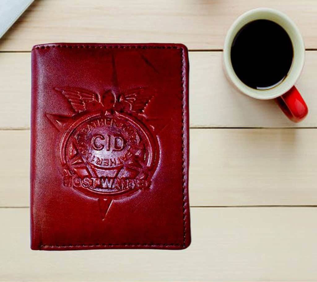 CID money bag brown color for men