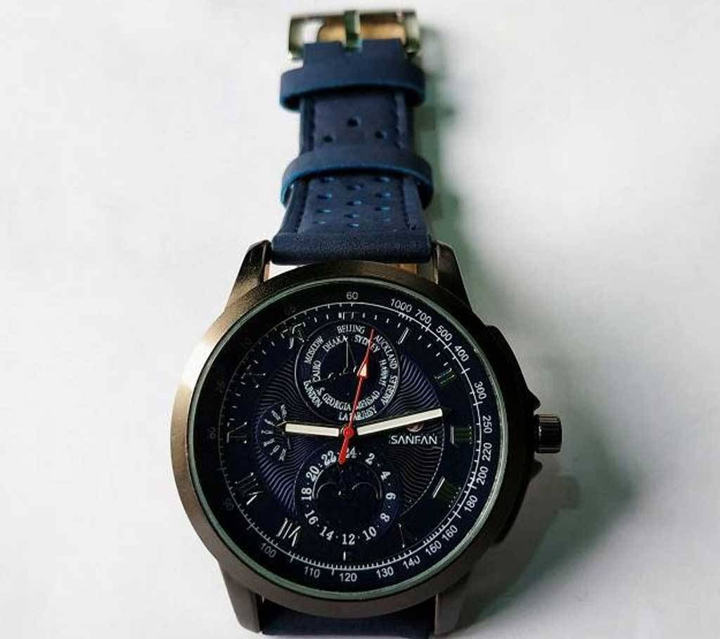 Gents wrist watch-Blue