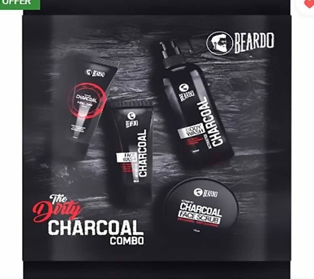 Beardo The Dirty Charcoal Combo pack-(450 gm)-India